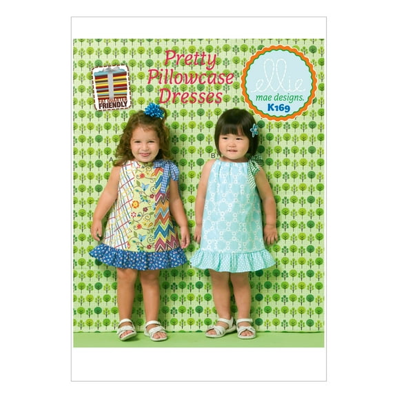 Mccall Patterntoddlers' Dresses-All Sizes In One Envelope