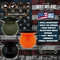 thumbnail image 3 of Mud Jug™ OD Green Classic Travel Spittoon -Portable Spit Jug with Deep Funnel, Spill Resistant, Weighted Bottom for Enhanced Stability, Leak-Proof Design, Easy to Carry On-the-Go, Perfect for Dippers, 3 of 4