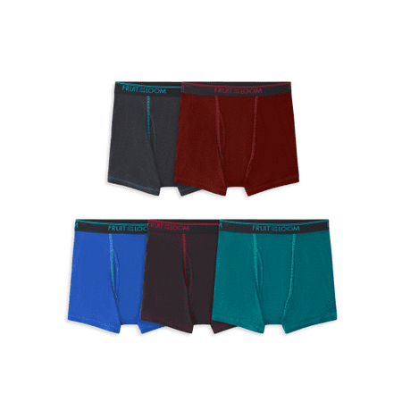 Size S(6/8) Boys  True Comfort 360 Stretch Boxer Briefs  5 Pack