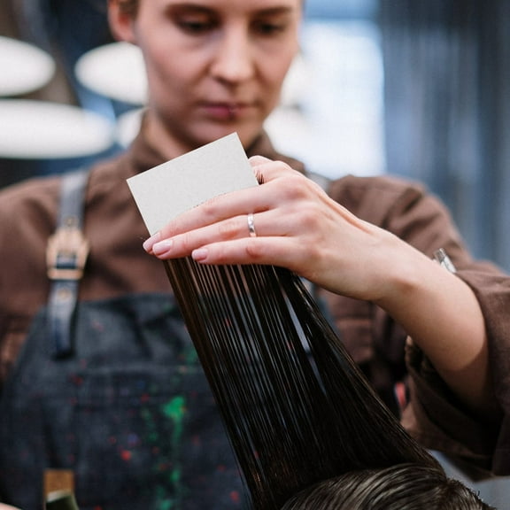 AURARMLET 1Pack Disposable White Hair Styling Paper Perming Tool for Professional Hairdressers