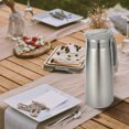 thumbnail image 1 of Raindrops Stainless Water Pitcher Beverage Pitcher Cold Water Dispensing 1Pack, 1 of 8