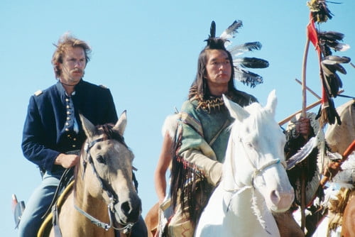 Kevin Costner Dances With Wolves In Uniform Graham Greene 24x36 Poster - Walmart.com