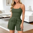 thumbnail image 5 of Sexlip Womens Flared Pants All Season wide waistband straight leg soft cotton athletic wear breathable for summer outing Green XXL, 5 of 7