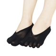thumbnail image 1 of Orthopedic Compression Socks Women's Toe Socks Ultra Low Cut Liner With Gel Tab Breathable, 1 of 5