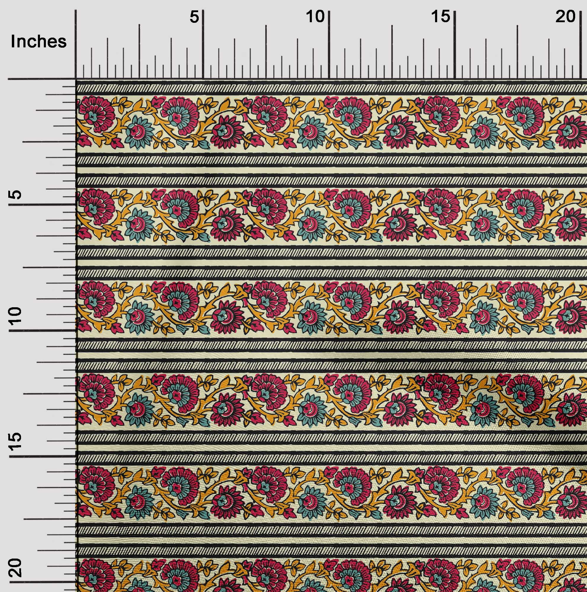 Floral Damask Garden 42 inch Cotton Poplin Pre Order