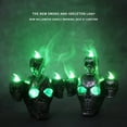thumbnail image 2 of Honganda Halloween LED Light, Skull Shaped Decorative Lamp Desktop Decor Resin Artware for Home Office Shops, 2 of 8