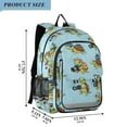thumbnail image 2 of ALAZA Cute Turtle Camera Laptop Backpack Purse Travel Bag Casual School Bookbag Rucksack for Women Men, 2 of 6