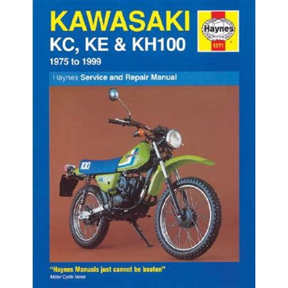 Pre-Owned Kawasaki KE100A (75-81) & KE100B (81-99) Haynes Repair Manual ^