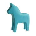 thumbnail image 3 of Dala Horse Figurine Wood Sculpture Animal Ornament Hand Carved Solid Wood for Home Decor Living Room Bookshelf, 3 of 9