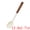 White, variant on Unique Bargains Silicone Spoon Non Stick Pans Heat Resistant Handle Black 13.8" x 2.7"