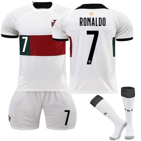 Mens/Kids 2022 Soccer World Cup Portugal Fans #7 Jerseys Football Team Shirts