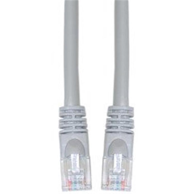 Cat5e Gray Ethernet Patch Cable Snagless Molded Boot 150 foot