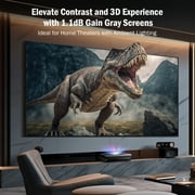 AWOL VISION 120 Ambient Light Rejecting Screen for Ultra Short Throw Projector, Fresnel Screen for Bright Daylight Room