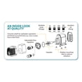 thumbnail image 4 of Active Aqua 92W 1000GPH Hydroponic Aquarium Pond Water Pump (4 Pack), 4 of 6