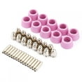thumbnail image 1 of Kit de consumibles de cortador de plasma ANGGREK 40 piezas 436g Antorcha LGK60 SG55, 1 of 8
