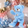 thumbnail image 2 of Oso de peluche gigante Morismos Mami & Baby Blue, 2 of 5