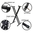 thumbnail image 3 of Bison Prosound Support de Clavier Double X Classique Musical, 3 of 4