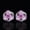 #3, variant on Gorgeous 925 Silver Drop Earrings for Women Pink Cubic Jewelry A Pair/set-Pink Sapphire