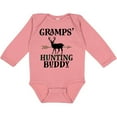 thumbnail image 3 of Inktastic Bow Hunter Gramps Hunting Buddy Boys Long Sleeve Baby Bodysuit, 3 of 5