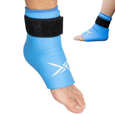 Frost Fit Reusable Hot & Cold Gel Ankle Sleeve for Pain Relief and Swelling