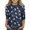 #A01-Navy, variant on Abcomgle Girls Top 7-16 Crewneck Cat Riding Bike Graphic Toddler Girls T-Shirts Summer 3/4 Sleeve Girls Shirts Casual Cotton Toddler Tops Girls