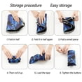thumbnail image 4 of Travel Rest Pad, Breathable Mesh Footrest for Offices, Schools, Buses, Trains, or Long Distance Airplanes With Storage Bag, 4 of 8