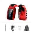 thumbnail image 1 of Guitar Wireless System Rechargeable Wireless Guitar Transmitter Receiver Set Electric Guitar Bass Pick Up of Guitar Accessaries red UHF, 1 of 6