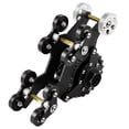 thumbnail image 2 of mmirethe Metal Wear-resistant Wheel Rims Tyre For 1/10 Axial SCX10 Crawler Black, 2 of 6