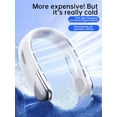 thumbnail image 3 of Portable Neck Air Conditioner, TEC Ice Porcelain Cooling, 3.0 Personal Cooler Fan for Outdoor, Office, Travel, 3 of 13