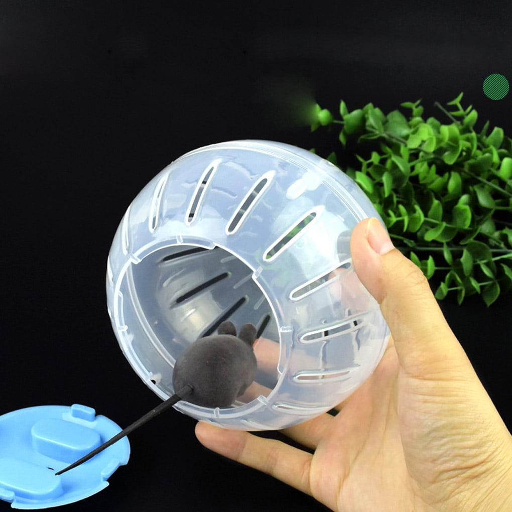 New 10/12CM Plastic Pets Hamster Guinea Pig Exercise Running Ball Play Gyro Toy 