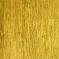 thumbnail image 1 of Ahgly Company Indoor Square Oriental Yellow Modern Area Rugs, 7' Square, 1 of 4