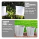 thumbnail image 2 of Juego de 4 macetas multifuncionales transparentes de plástico para vivero, macetas para nutrientes y trasplante de flores., 2 of 8
