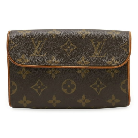 Pre-Owned LOUIS VUITTON Monogram Florentine Pochette, Waist Pouch, Hip Bag, Clutch Size Small,...