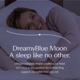 thumbnail image 2 of Almohada DreamyBlue Moon ajustable Loft de espuma viscoelástica triturada, 2 of 6