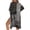 American Flag - Gray and Black, variant on DISNIMO American Flag Print Women Beach Kimono Coverup Casual Loose Swimsuit Cover Ups Swimwear Cardigan Summer Beach Cover up