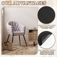 thumbnail image 3 of Uxcell Linen Repair Patch, 8 x 11 Inch Self-Adhesive Coarse Linen Fabric Repair Patches for Sofa Couch Clothes Handbag Tents Car Seats Furniture, Black, 3 of 7
