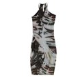 thumbnail image 2 of Vestido ajustado estampado bar III para mujer negro XX-Small, 2 of 2