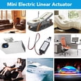 thumbnail image 4 of Electric Linear Actuator, Versatile 10mm Stroke Short Circuit Safety Linear Actuator  for Home Automation Systems Office Equipment, 4 of 7