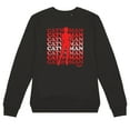 thumbnail image 2 of Batman Catwoman In Red Women's Crew Sweatshirt, 2 of 6