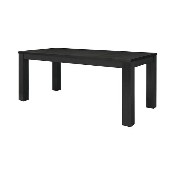 New Pacific Direct Bedford KD 75" Rect. Dining Table Square Legs in Black
