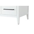 thumbnail image 4 of Elegant Kitchen and Bath 42 Inch Single Bathroom Vanity In White, 4 of 7