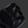 thumbnail image 2 of Gants de boxe demi-doigts, gants de kickboxing demi-doigts avec poignet réglable pour hommes et femmes, style main fantôme, noir, 2 of 4