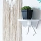 thumbnail image 3 of Estante Flotante De Madera, Tablero De Densidad Montado En La Pared, Estante De Arco, Estilo Nórdico, Fácil De Instalar, Multifunción Para Dormitorio, 3 of 7
