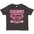 thumbnail image 3 of Inktastic Motorcycle Female Biker Girls Toddler T-Shirt, 3 of 5