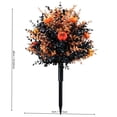 thumbnail image 3 of DefiDgd Halloween Faux Plant Bush Garden Stake with Spooky Eyeball Ornaments,Outdoor Plant Pick for Halloween Lawn Patio Front Porch Party Holiday Home Decoration(B), 3 of 7