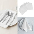 thumbnail image 2 of 13pcs Handkerchiefs for Men, Soft Cotton Hankies, 15''x15'' Classic White Pocket Square, 2 of 9