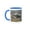Blue/White, variant on 3drose, Rocky Mountain Goats Nearing Mount Evans Wilderness Area, Colorado, 11oz Mug