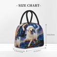 thumbnail image 2 of Fotbe Vintage Starry Sky Puppy Pattern Lunch Bag, Insulated Lunch Box, Small Leakproof Cooler Food Lunch Containers Reusable High Capacity Lunch Tote Bags for Work, Travel, Outdoor, 2 of 6