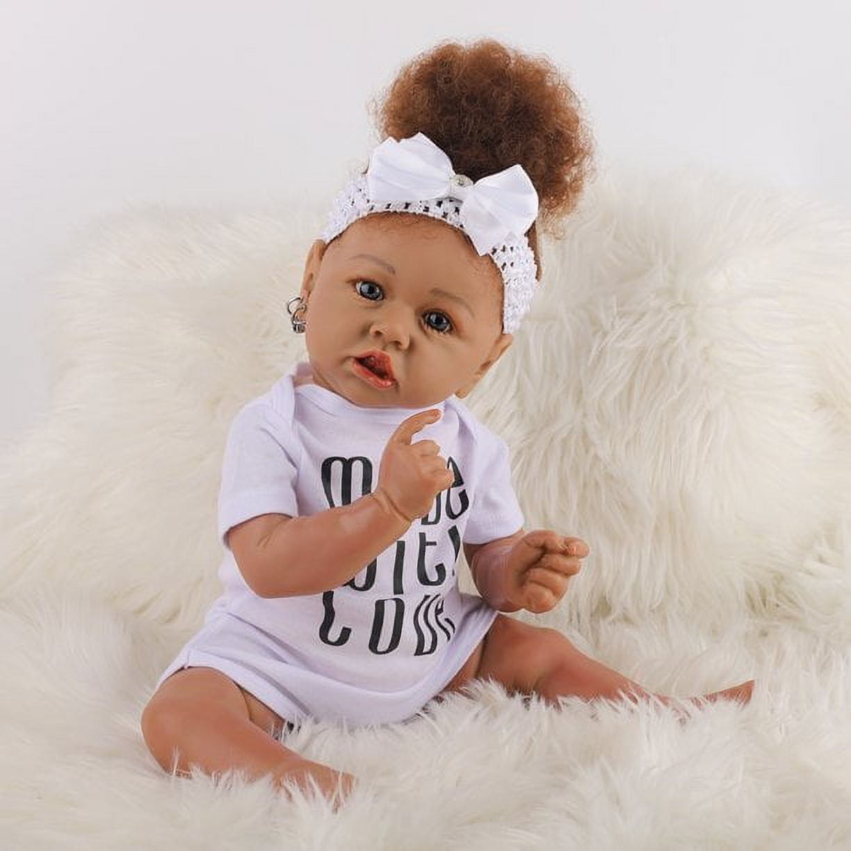 African american reborn baby girl doll sales