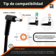 thumbnail image 2 of Cargador Adaptador POWE Para HP Compaq 15-h000 19.5V 3.33A 65W Punta 4.5 x 3.0mm, 2 of 7